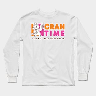 CRANTIME DONUTS Long Sleeve T-Shirt